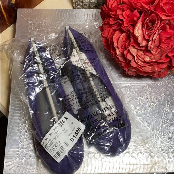 Faux suede tassel ballet flats - Picture 2 of 4